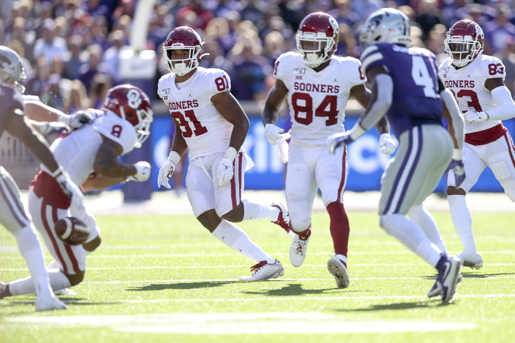 Oklahoma Sooners vs Kansas State Wildcats